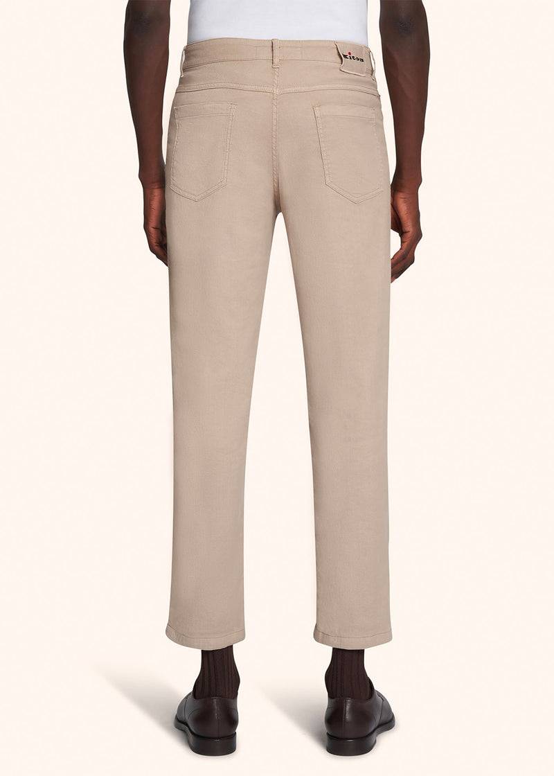 Kiton PANTALONI LINO UPNCARK0612D02 Trasporto libero internazionale