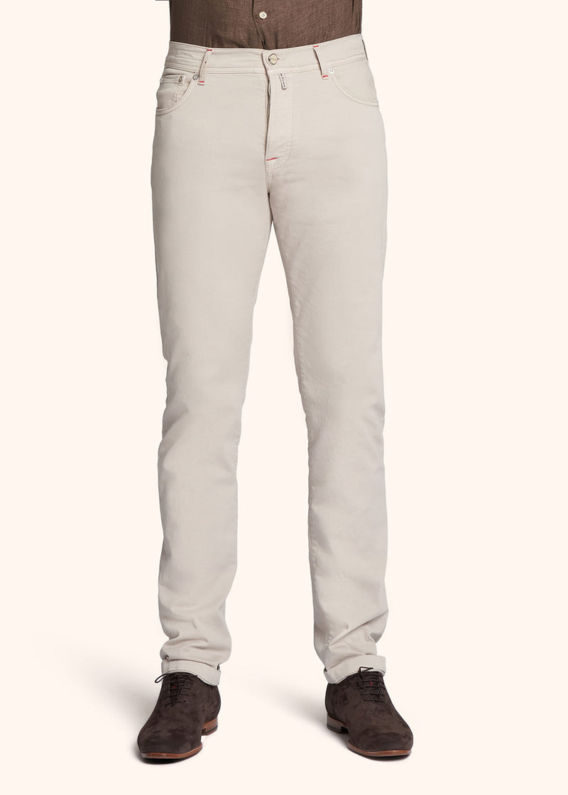 Kiton PANTALONI COTONE UPNJSMJ0738B04 Promozione Limitata