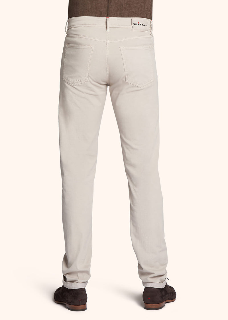 Kiton PANTALONI COTONE UPNJSMJ0738B04 Promozione Limitata