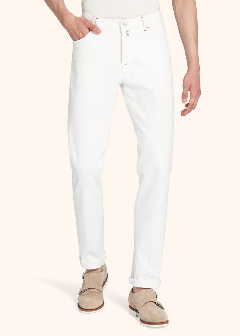 Kiton PANTALONI COTONE UPNJSMJ0737B13 Fino Al -60%