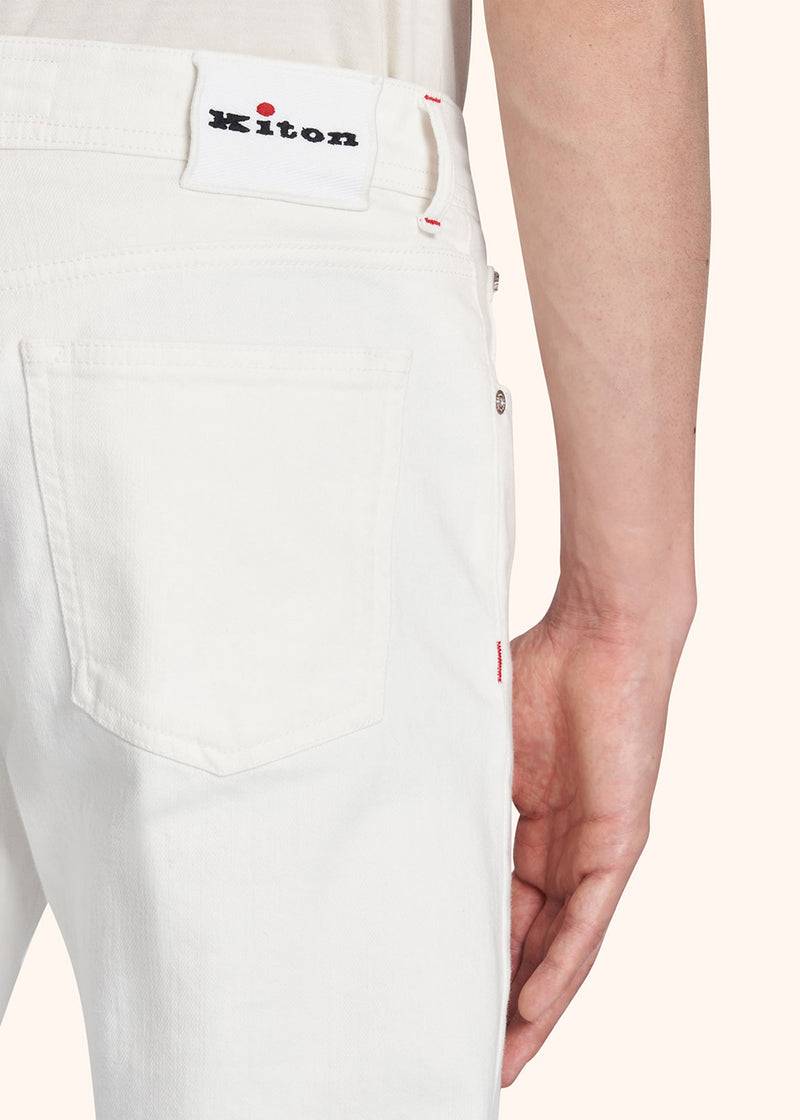 Kiton PANTALONI COTONE UPNJSMJ0737B13 Fino Al -60%