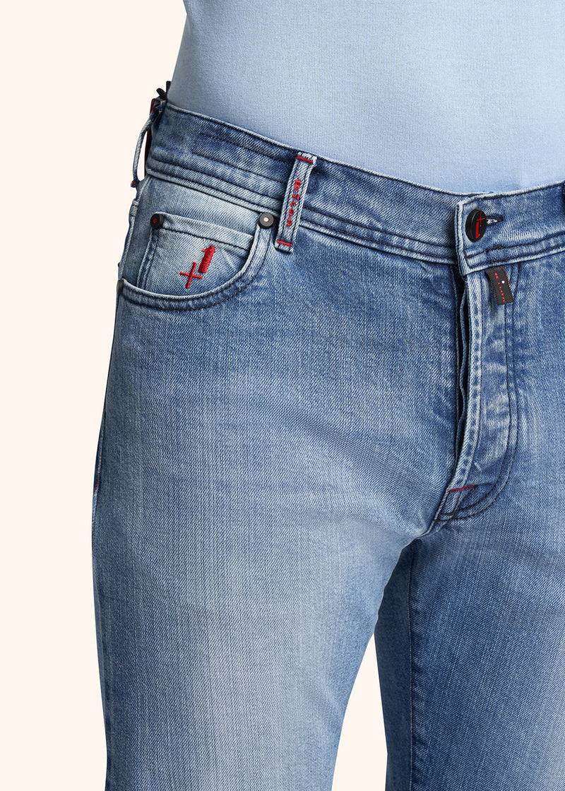 Kiton PANTALONI COTONE UPNJSMJ0748B01 Affare Del Giorno
