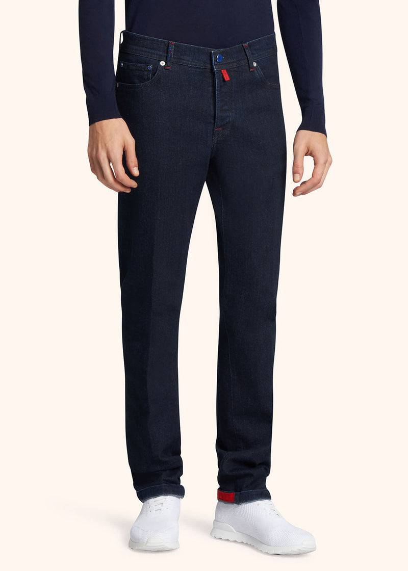 Kiton PANTALONI COTONE UPNJSMJ0763A04 Prezzo Ridotto