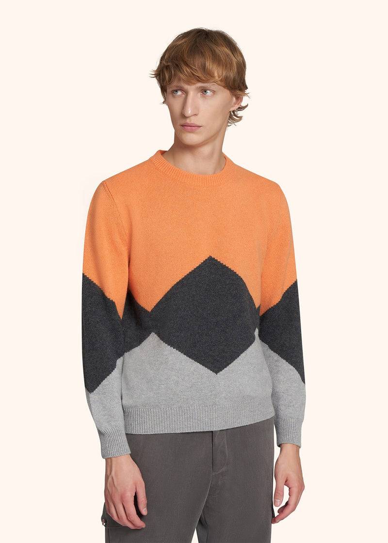 Kiton MAGLIA GIROCOLLO CASHMERE UK1468W23V170 Offerta