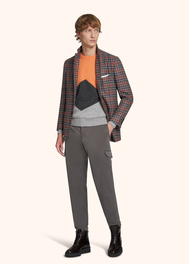Kiton MAGLIA GIROCOLLO CASHMERE UK1468W23V170 Offerta