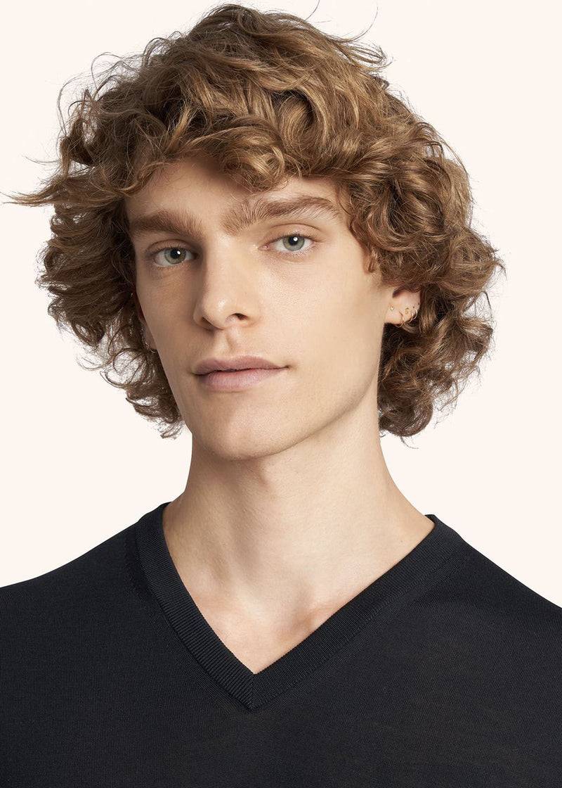 Kiton MAGLIA SCOLLO V LANA UK865K5 Economico