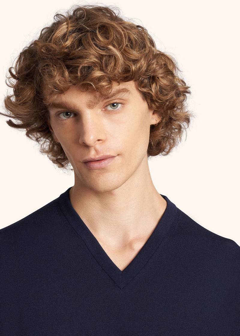 Kiton MAGLIA SCOLLO V LANA UK865K4 Online