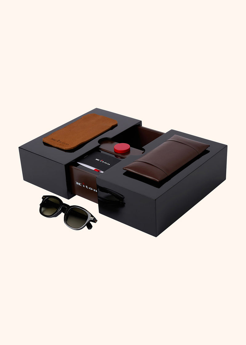 Kiton PATHOS - OCCHIALI IN CORNO UOC003H7 Saldi