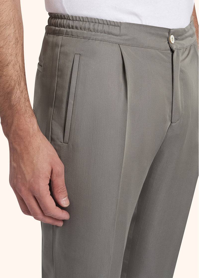 Kiton PANTALONI LYOCELL UPN01K0651C06 Affare Del Giorno