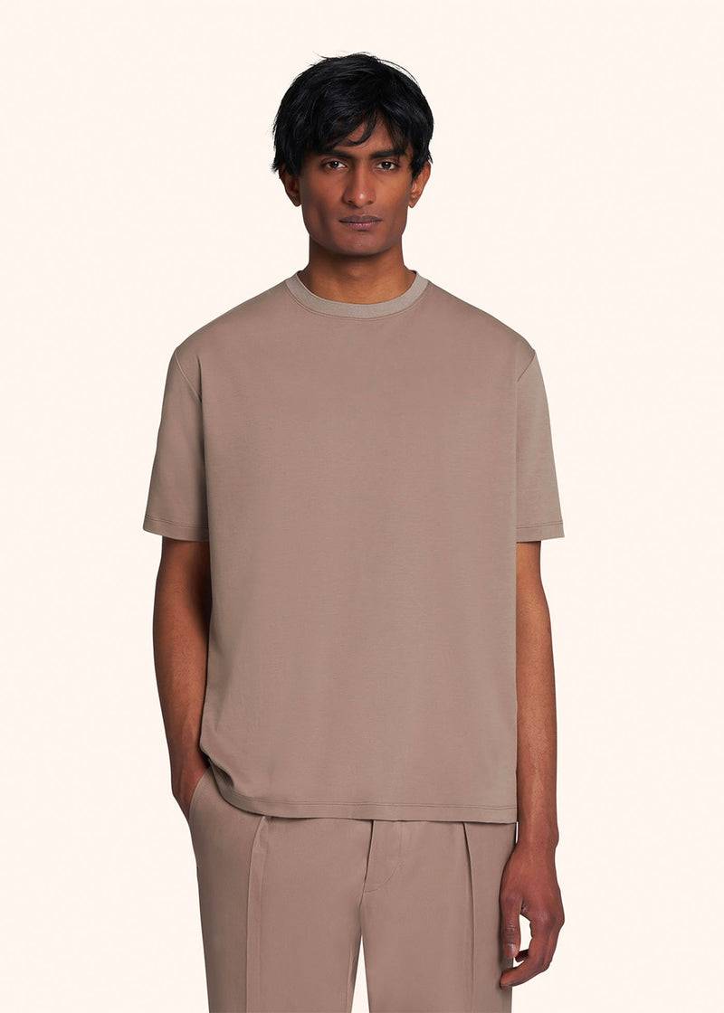 Kiton MILANO - T-SHIRT COTONE UMC023H0880012 Vendita