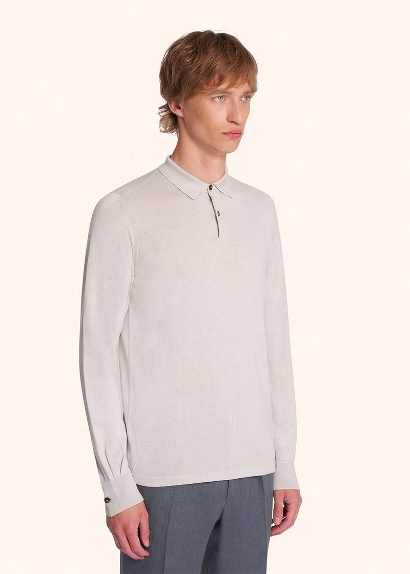 Kiton POLO M/L COTONE UMK039602 Spedizione Gratuita