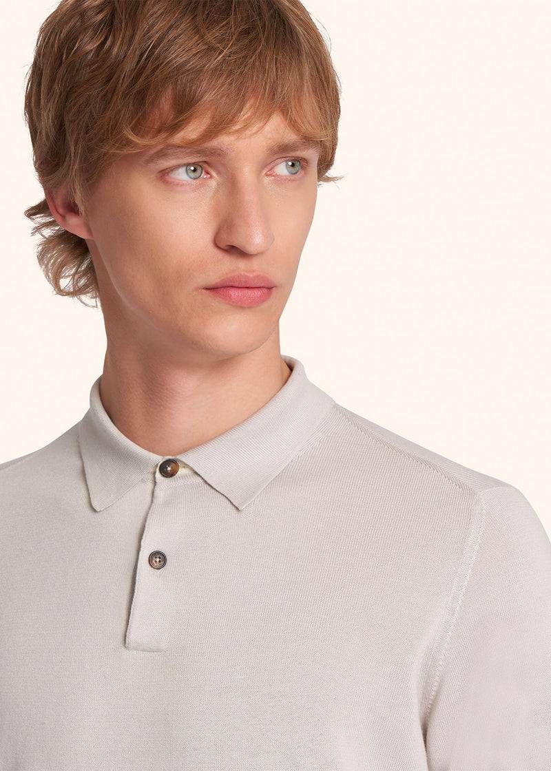 Kiton POLO M/L COTONE UMK039602 Spedizione Gratuita
