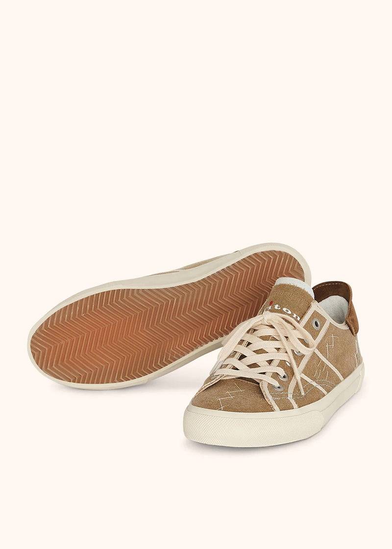 Kiton MESA - SNEAKERS CALFSKIN USSA240N0112702 Prezzo Ridotto