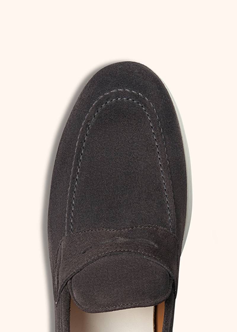 Kiton MOKA - MOCASSINO CALFSKIN USSA075N0097706 Presa