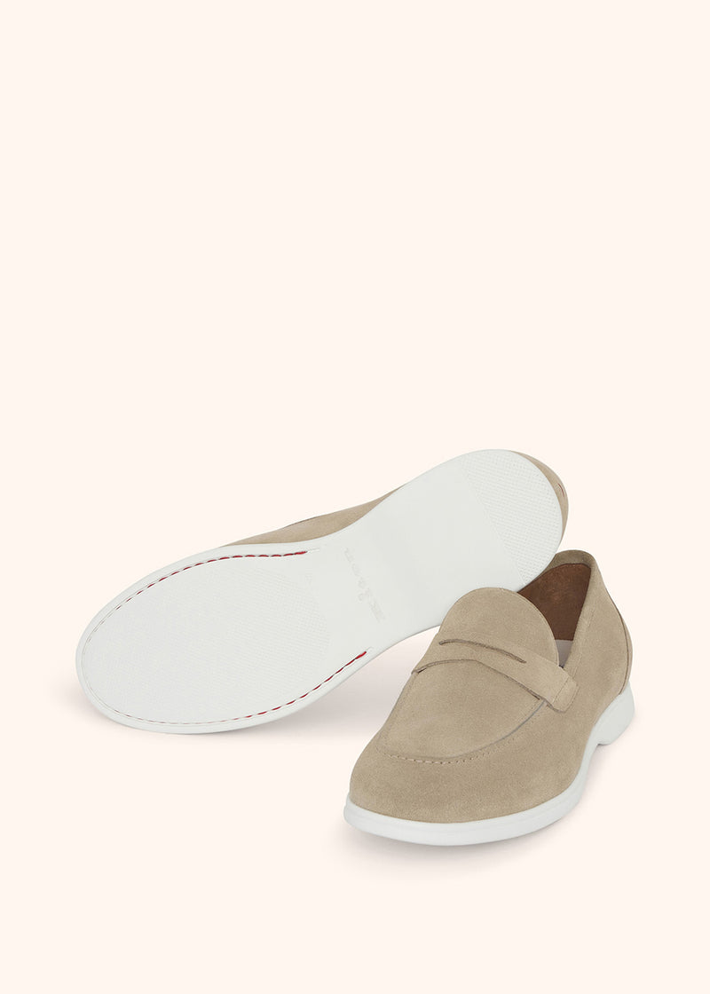Kiton MOKA - MOCASSINO CALFSKIN USSA075N0097711 Sconto