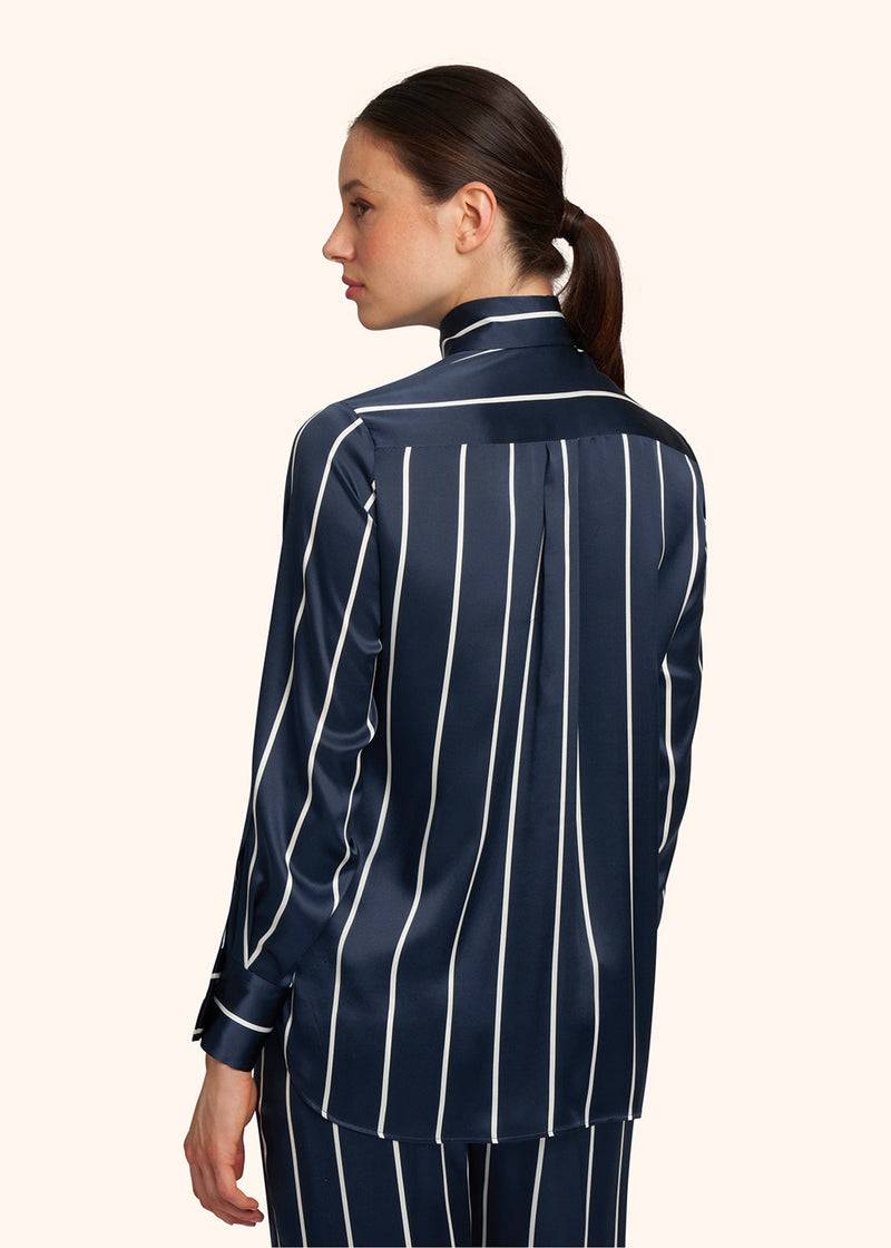 Kiton CAMICIA SETA D55442K0978C05 Italia