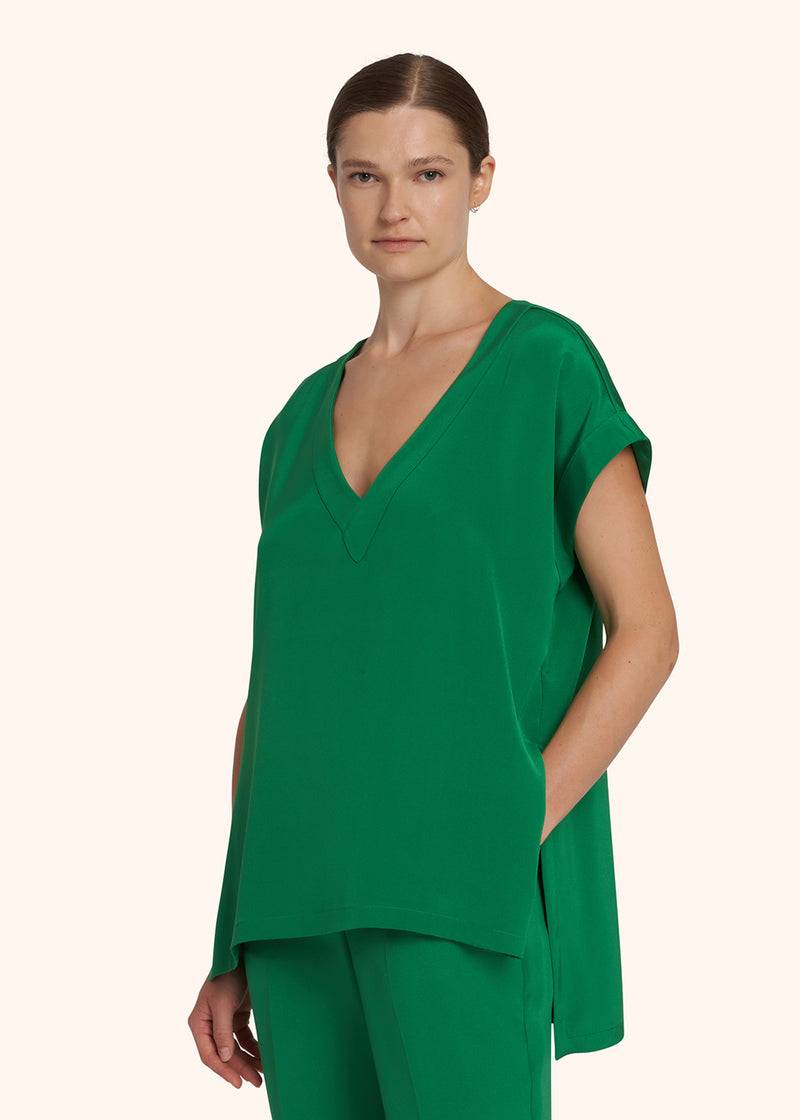 Kiton CAMICIA SETA D53423K0977A06 Qualità