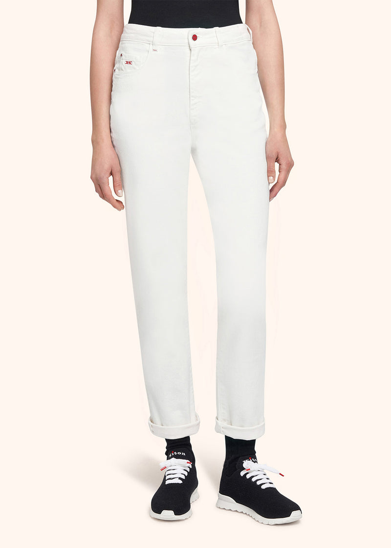 Kiton PANTALONI COTONE DJ54101XB650103 In Saldo