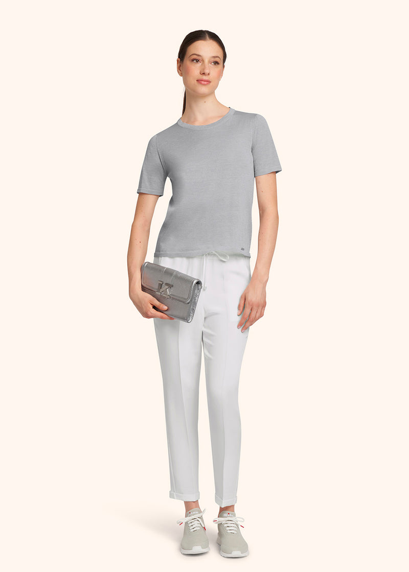 Kiton MAGLIA GIROCOLLO SETA D5771900120 Nuova
