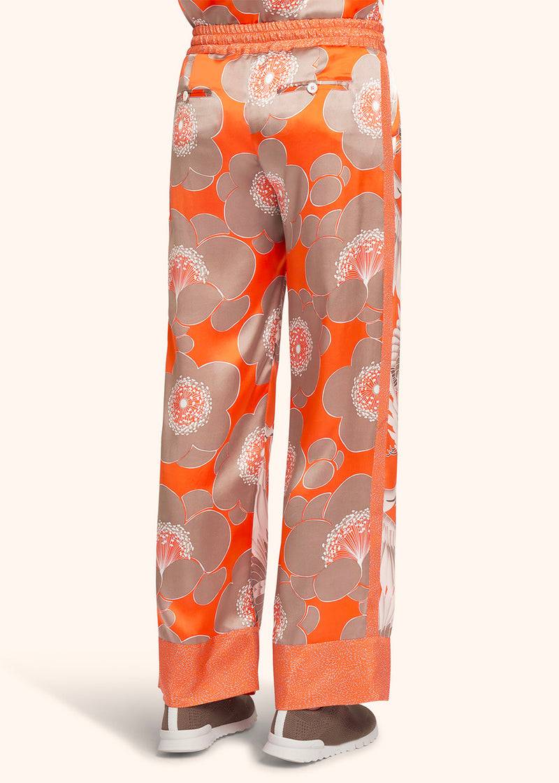 Kiton PANTALONI SETA D57116K0978C16 Qualità