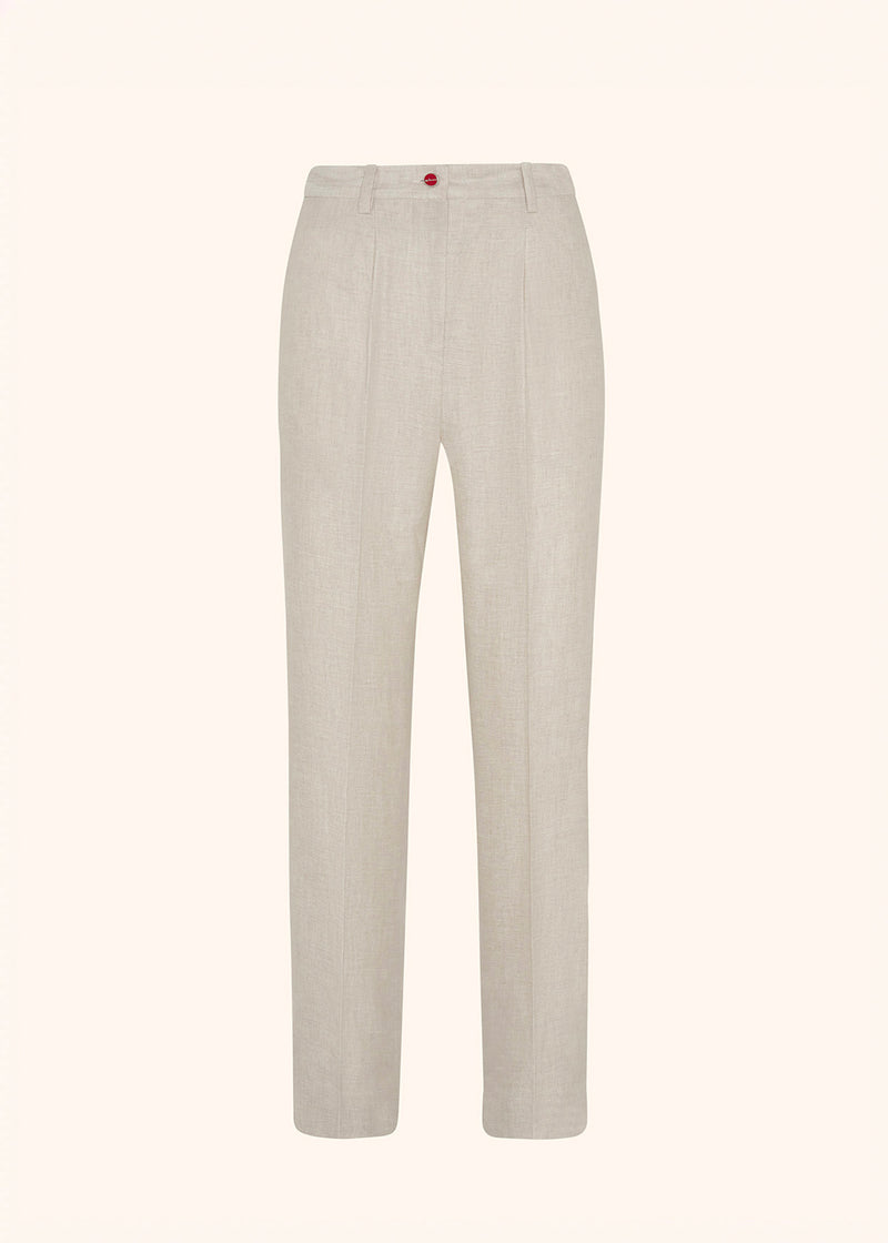 Kiton PANTALONI LINO D55113H0844201
