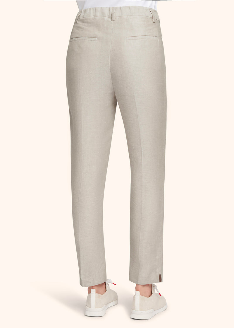Kiton PANTALONI LINO D55113H0844201 Spedizione Gratuita