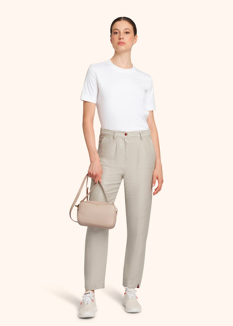 Kiton PANTALONI LINO D55113H0844201 Spedizione Gratuita