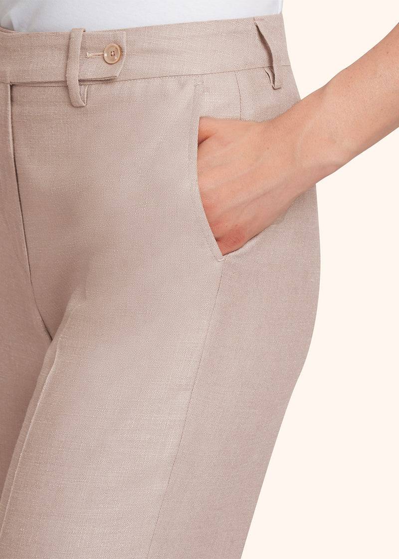 Kiton PANTALONI SETA D48109K0905C01 Qualità Garantita