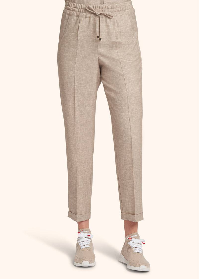 Kiton PANTALONI LANA VERGINE D37102K0627C09 Negozi Online