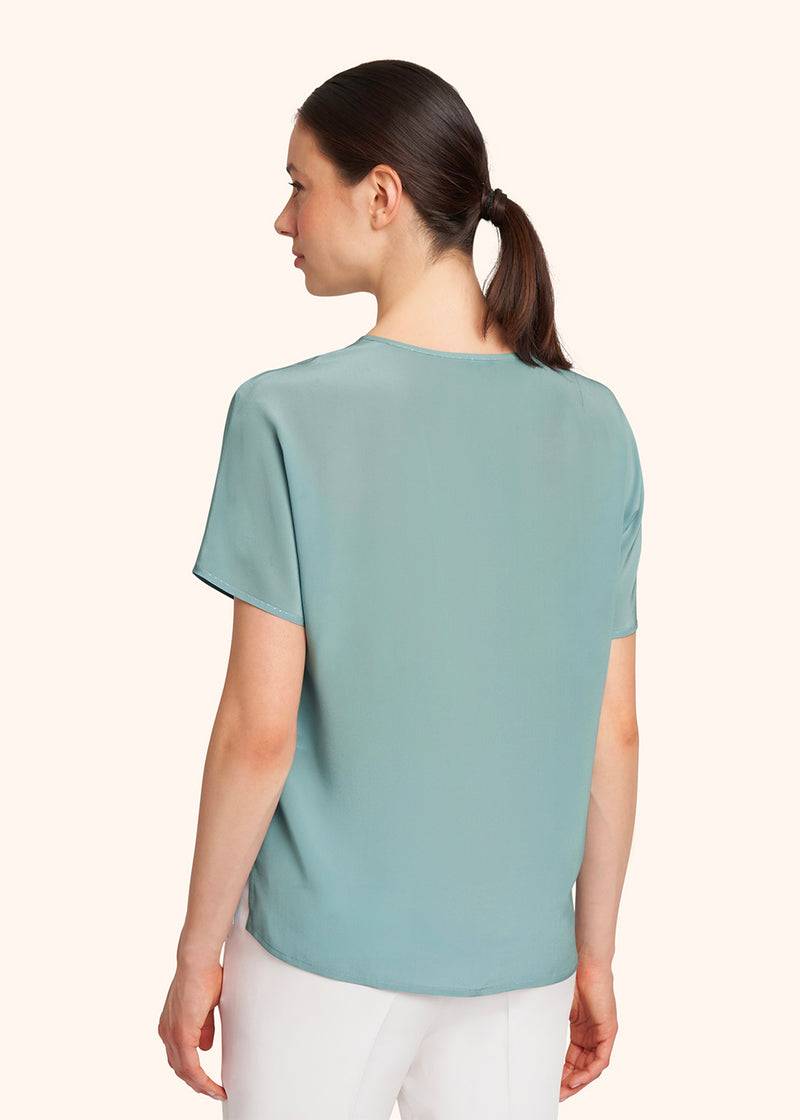 Kiton T-SHIRT SETA D55401K0597A25 Promozione Limitata
