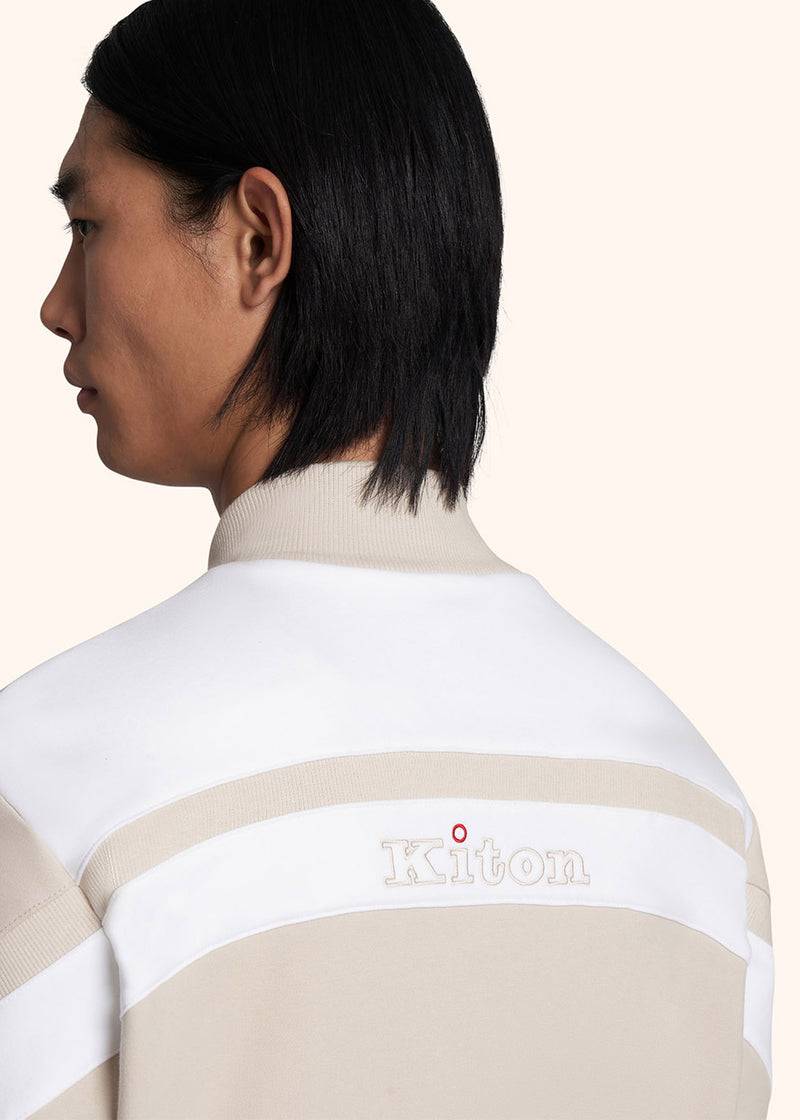 Kiton GIUBBOTTO COTONE UW1571YC403603 Moda