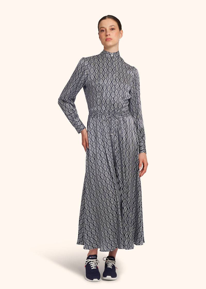 Kiton ABITO SETA D52302K0978C04 Nuovo