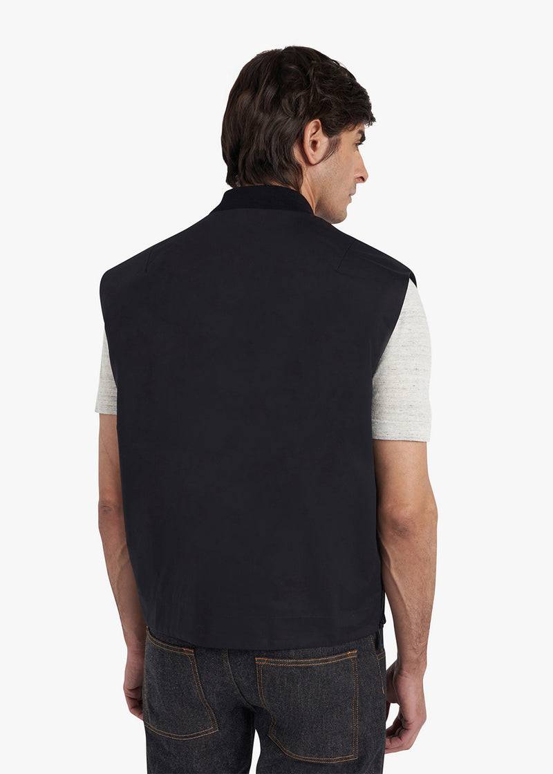 Kiton GIUBBOTTO SMANICATO COTONE UGKN060K0705D02 Qualità Garantita