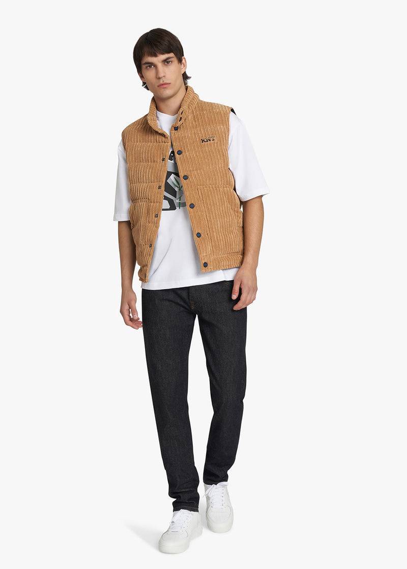 Kiton GIUBBOTTO SMANICATO POLIESTERE UGKN044YC400002 Consegna Veloce