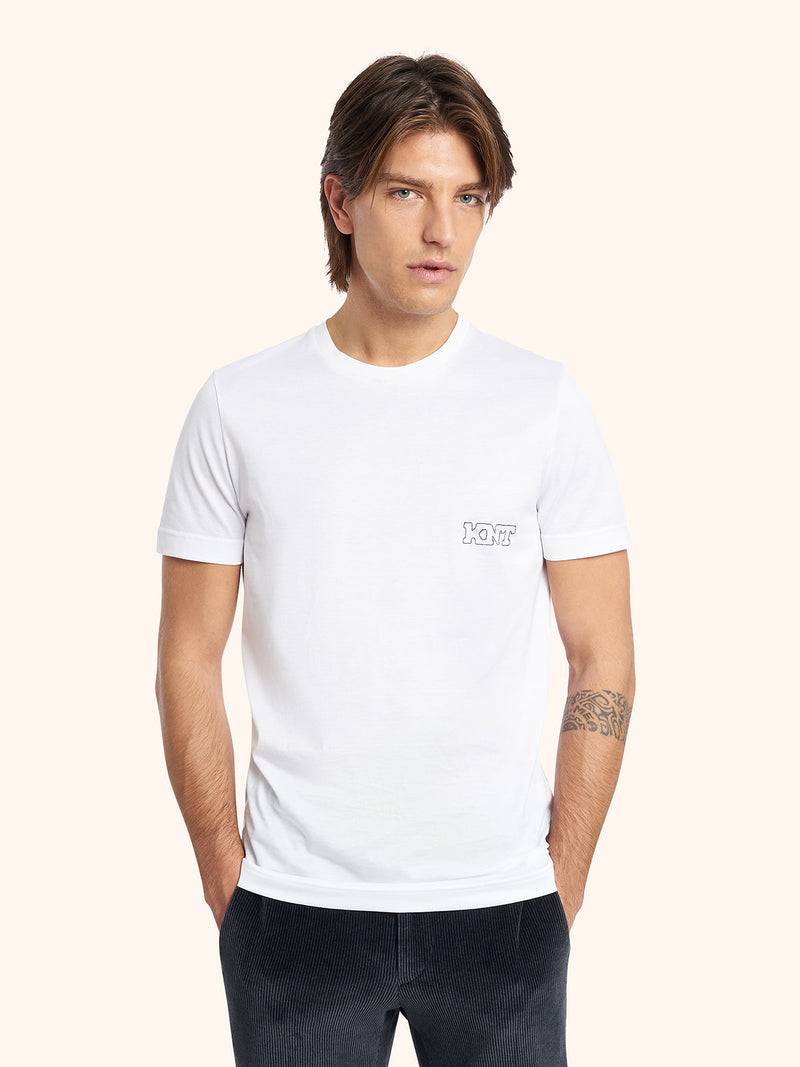Kiton T-SHIRT M/M Cotone UMM017101 In Vendita