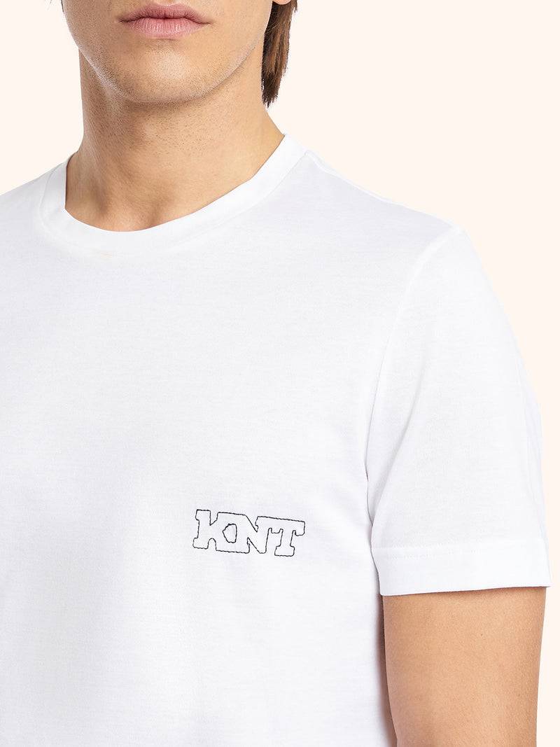 Kiton T-SHIRT M/M Cotone UMM017101 In Vendita