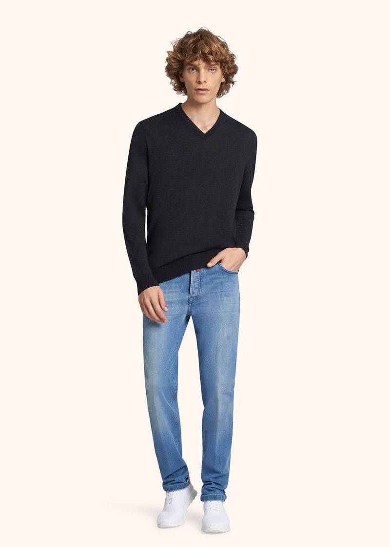 Kiton PANTALONI COTONE UPNJSMJ0763A01 I Più Venduti