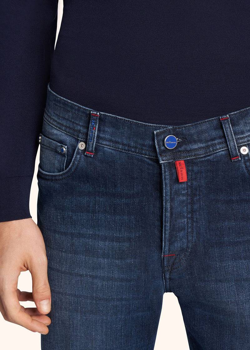 Kiton PANTALONI ULTRA SLIM COTONE UPNJSM2J0763A03 Negozio