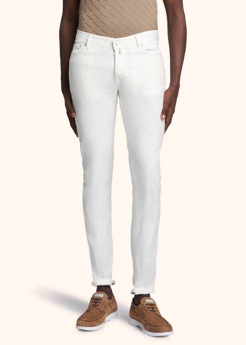 Kiton PANTALONI Lino UPNJSMJ0762B13 Nuova