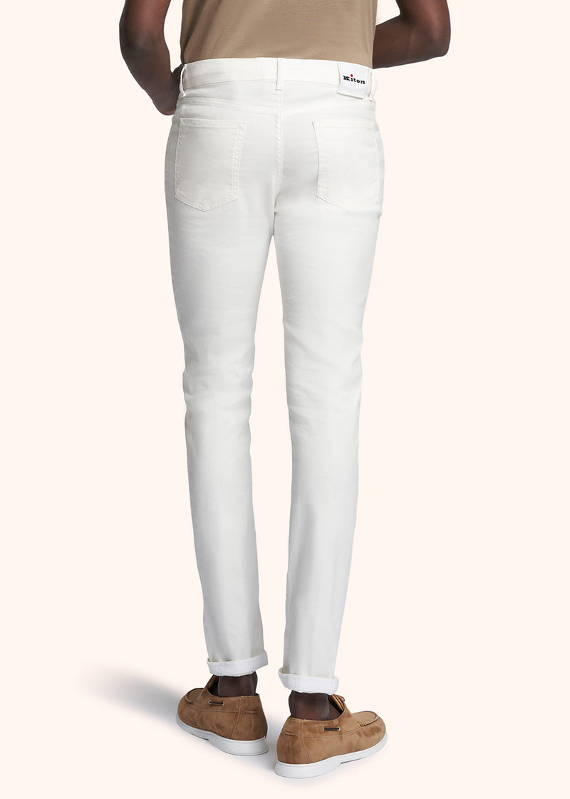 Kiton PANTALONI Lino UPNJSMJ0762B13 Nuova
