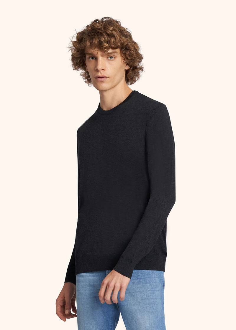Kiton MAGLIA GIROCOLLO LANA UK8631015 Italia