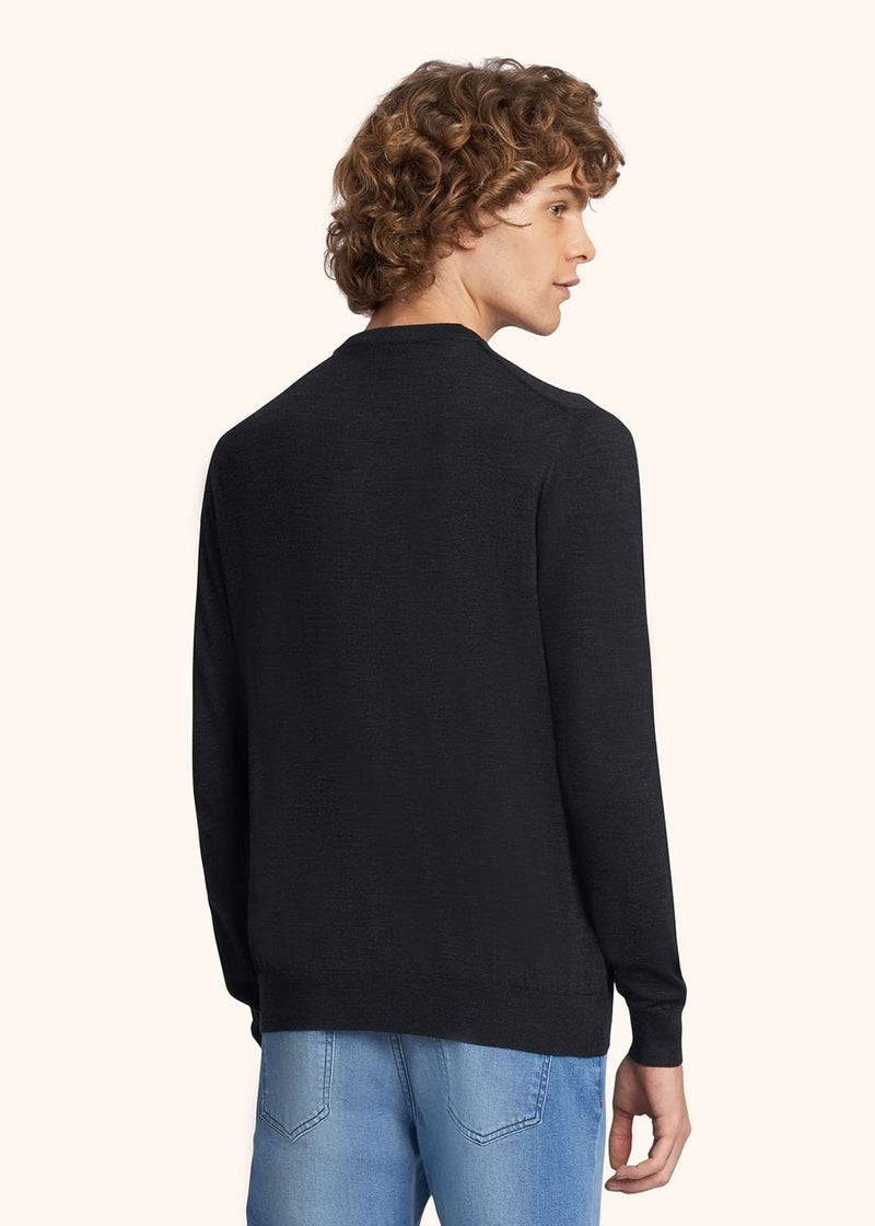 Kiton MAGLIA GIROCOLLO LANA UK8631015 Italia