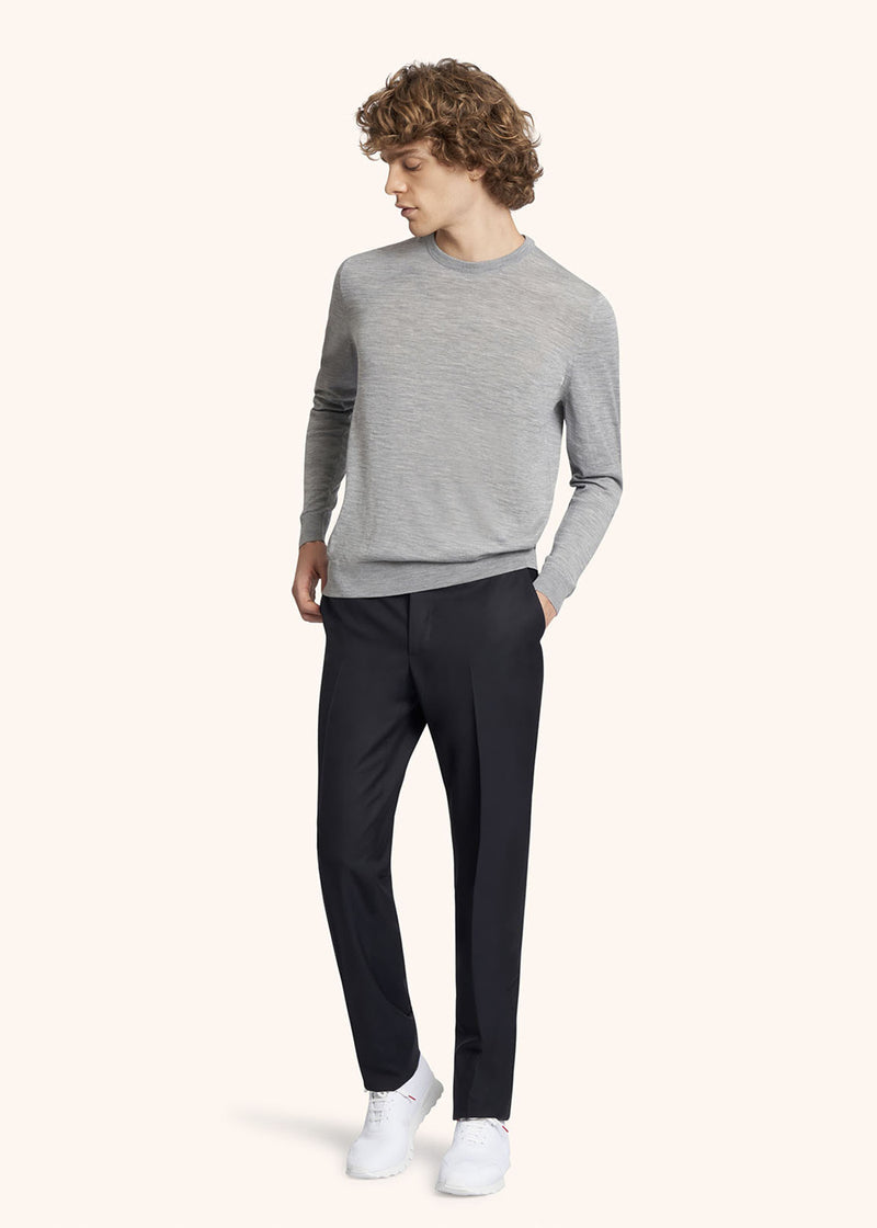Kiton MAGLIA GIROCOLLO LANA UK8631000 2025