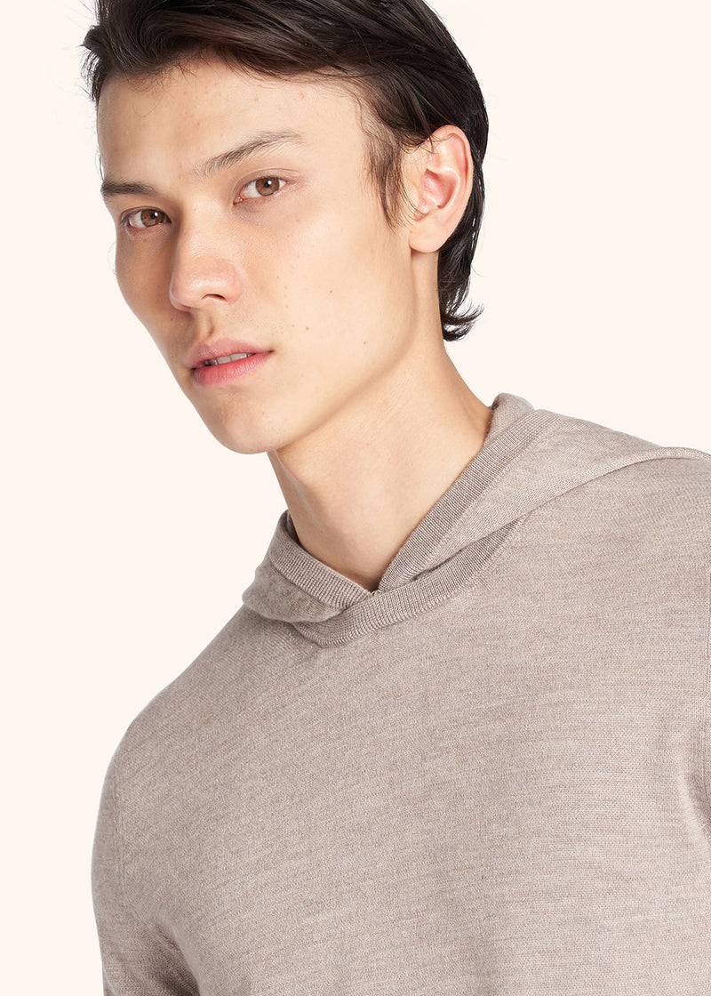 Kiton MAGLIA C/CAPPUCCIO CASHMERE UMK025505 In Linea