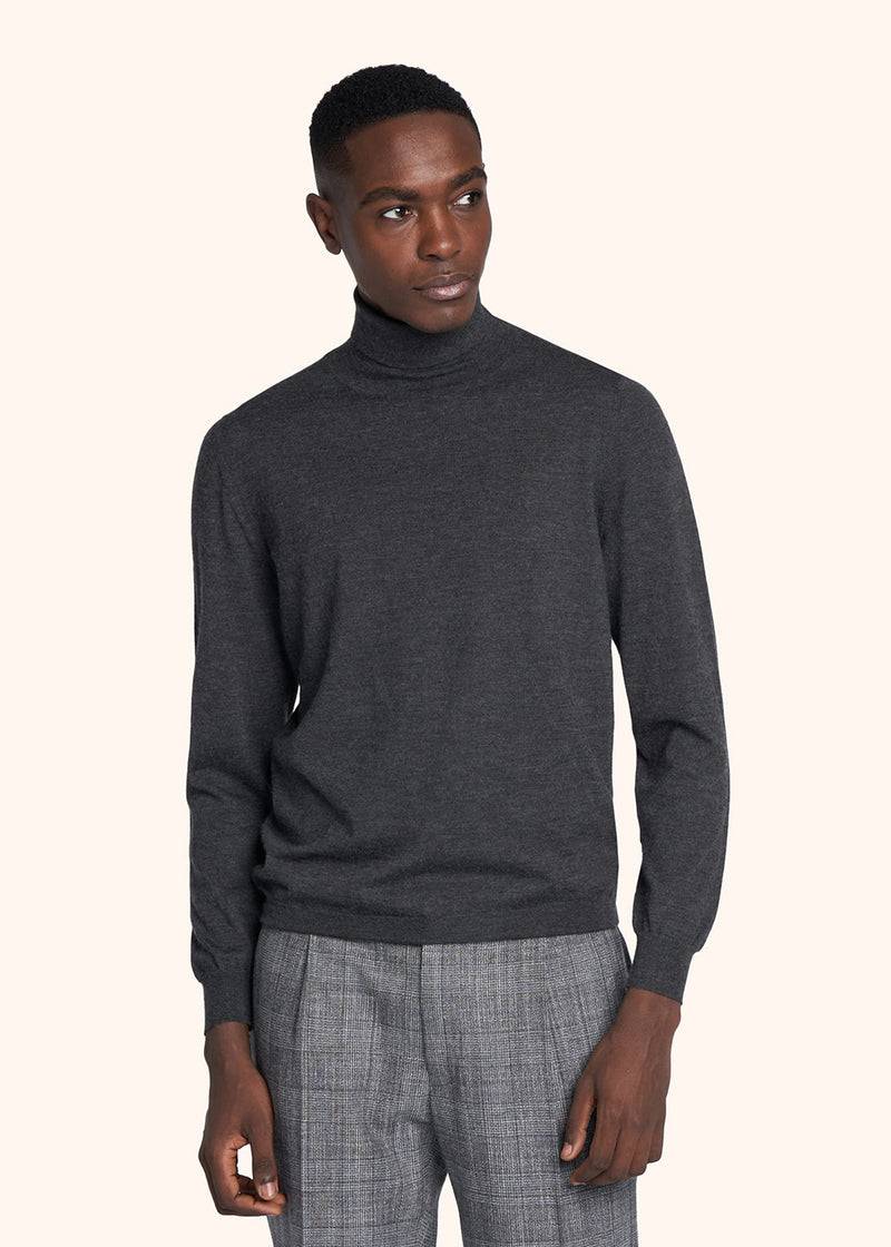 Kiton MAGLIA COLLO ALTO Cashmere UK04W22984 Qualità
