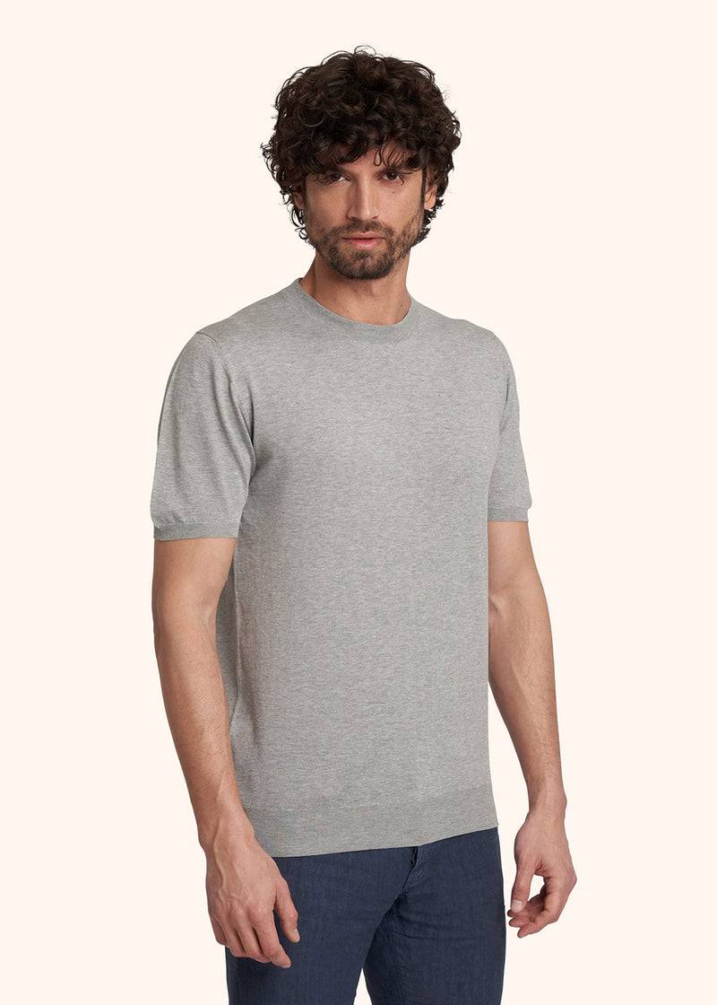Kiton MAGLIA GIROCOLLO Cotone UK31MUE22K283 Vendita