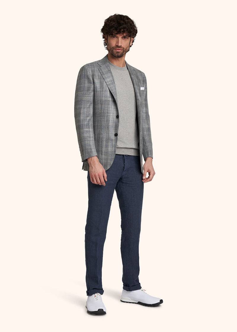 Kiton MAGLIA GIROCOLLO Cotone UK31MUE22K283 Vendita