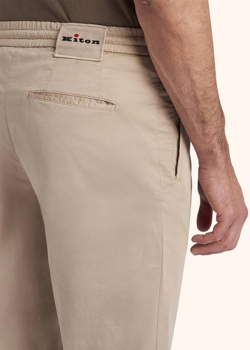 Kiton PANTALONI COTONE UP1LACK0600D02 Spedizione Gratuita