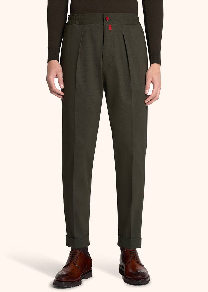 Kiton PANTALONI COTONE UP1LACK0171B03 Negozi Online