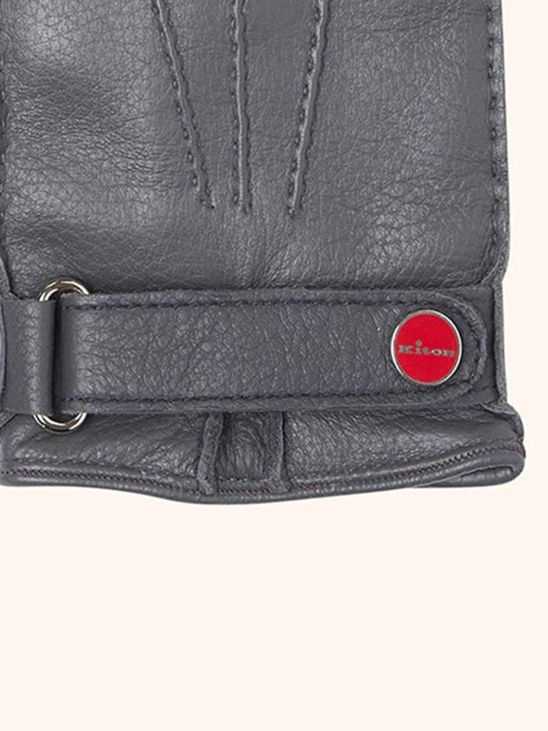 Kiton GUANTI Deerskin UGU023X0295A12 Vendita Calda